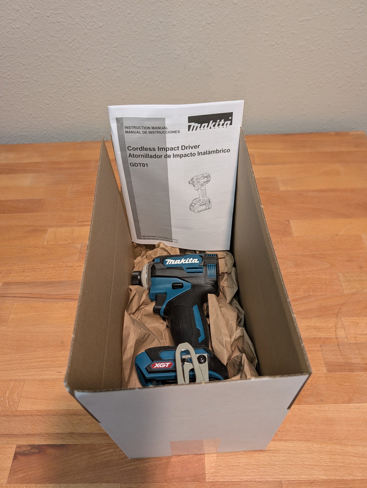 40V max XGT® Impact Driver (GDT01Z) (Tool Only) - NEW re-boxed