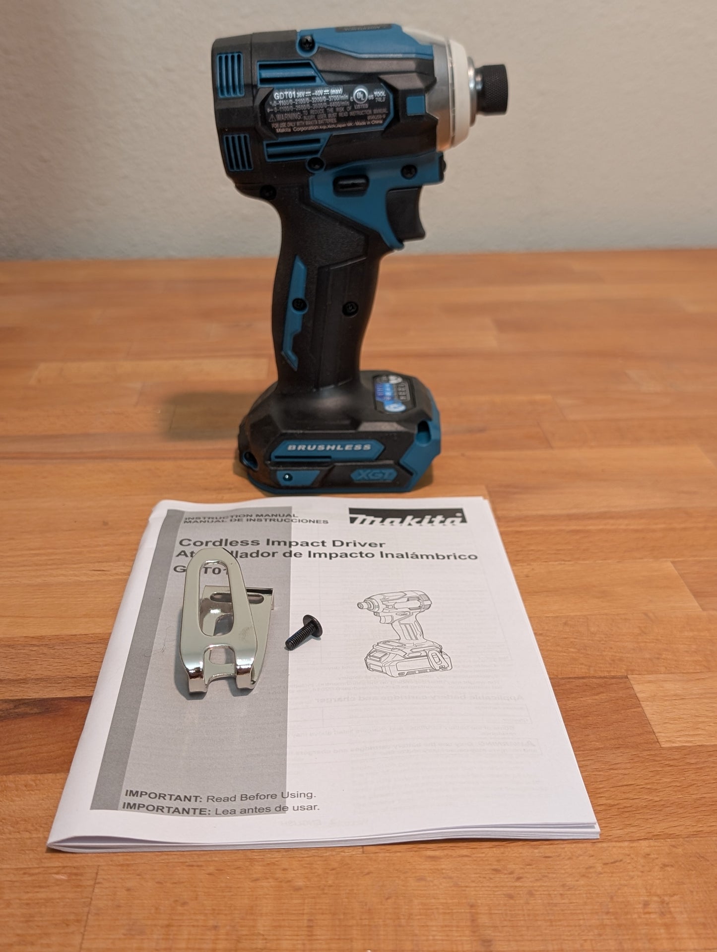 40V max XGT® Impact Driver (GDT01Z) (Tool Only) - NEW re-boxed