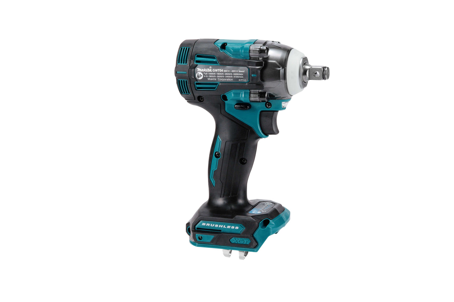 40V max XGT® Brushless Cordless 4‑Speed 1/2" Sq. Drive Impact Wrench w/ Friction Ring Anvil [GWT04Z]