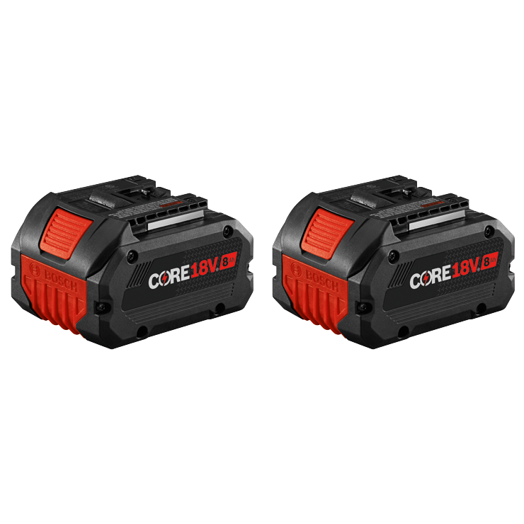 BOSCH 18V CORE18V® Lithium-Ion 8 Ah High Power Battery [GBA18V802-Pack]